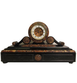 Marmor Pendule_Standuhr